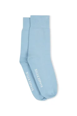 Zulu & Zephyr Logo Socks - Sky Cheap