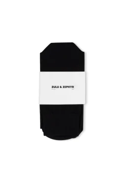Zulu & Zephyr Logo Socks - Black New