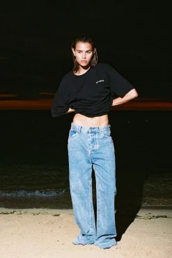 Zulu & Zephyr Logo Tee - Black Cheap