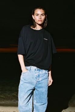 Zulu & Zephyr Logo Tee - Black Cheap