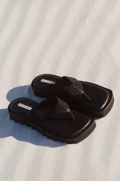 Zulu & Zephyr Thong - Black Sale