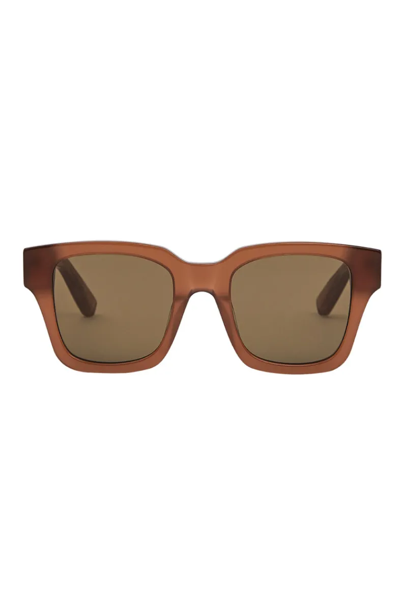 Zulu & Zephyr x Local Supply - Square Sunglasses - Dune Best Sale