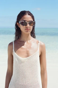 Zulu & Zephyr x Local Supply - Oval Sunglasses - Tortoise Online